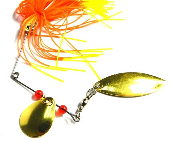 Store_9 - Spinner Bait Lures Kit - Voor Zoet- en Zoutwater Visserij - 4-delige set - Perfect voor Sportvisserij - Inclusief diverse kleuren - Ideaa... — afbeelding 4