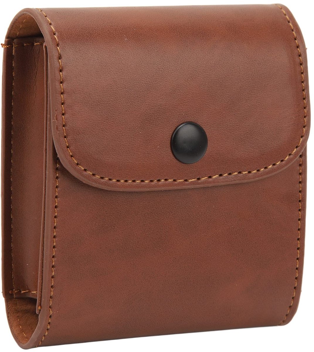 aladdien - Fotozakje Album - Fujifilm Instax SQ10 - Zacht PU-leer - Bruin - Instant Camera Accessoires - Bescherming voor foto's - Compact en stijlvol