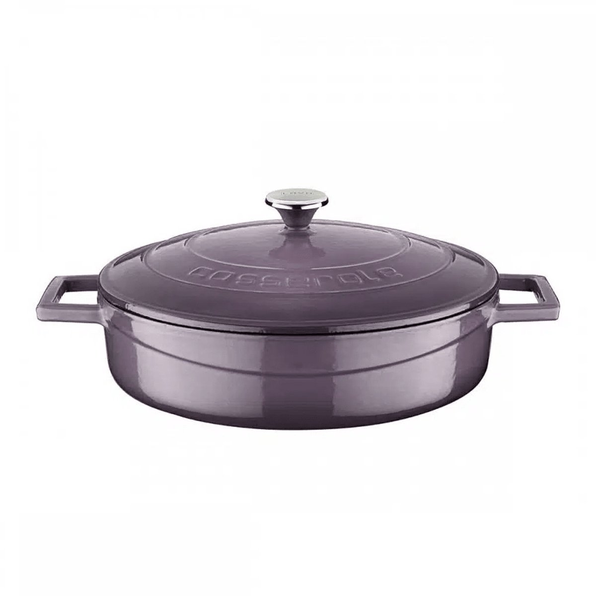 Lava Braadpan - 24 cm - 2.47 liter - Gietijzer - Paars