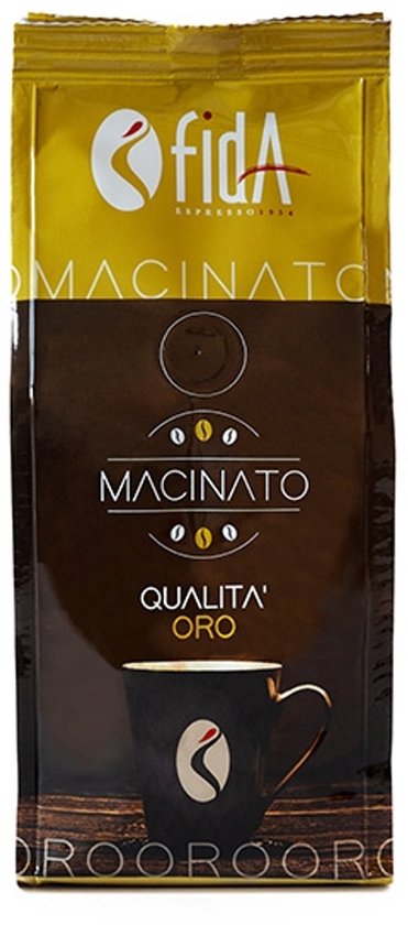 Gold ground coffee