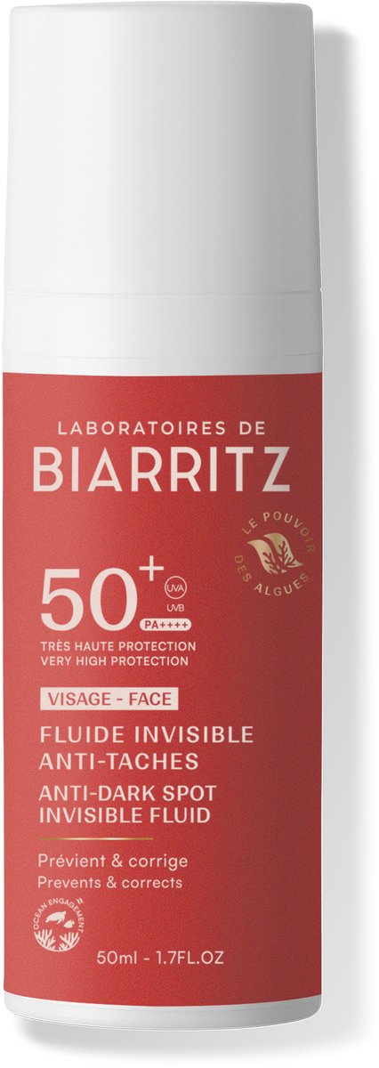Laboratoires de Biarritz - SPF50+ Invisible Anti-Dark Spot Fluid - 50 ml