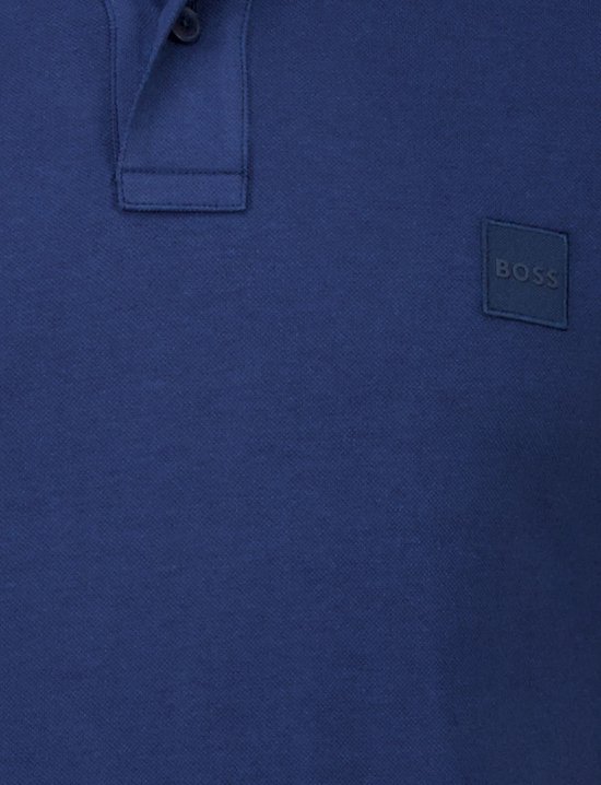 Hugo Boss poloshirt korte mouw blauw