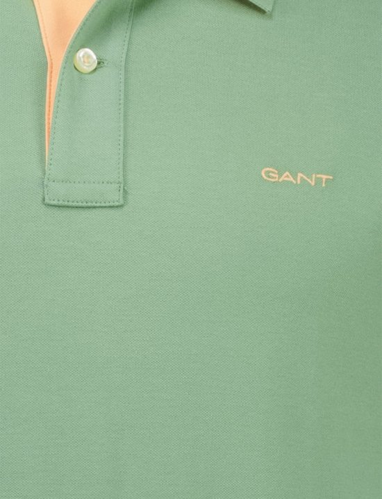 Gant polo manches courtes vert