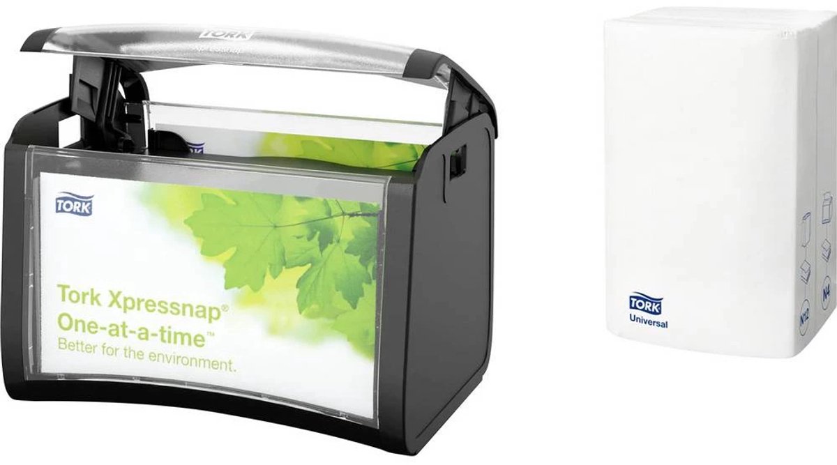 TORK Starterpakket Xpressnap® tafeldispenser, zwart N4 960073 1 stuks