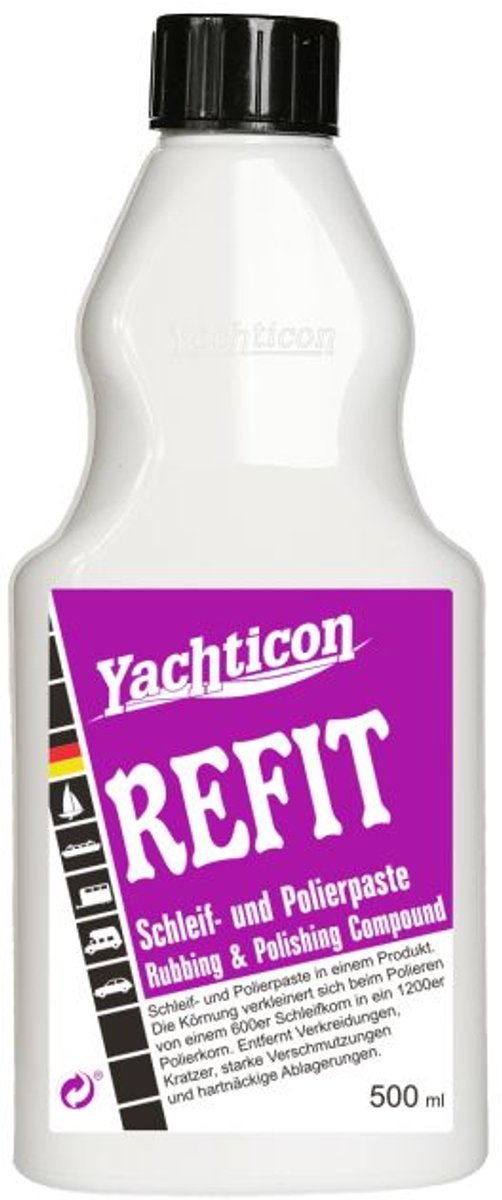 Yachticon Refit Polijstmiddel - boot, caravan & camper 500ml