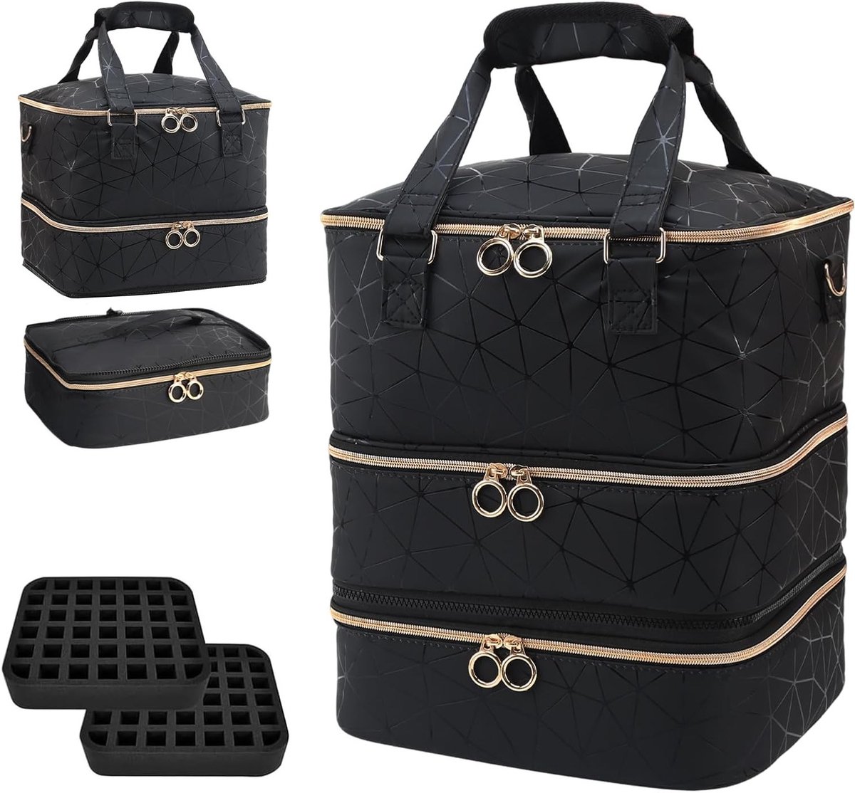 Nagellak organiser - Opbergdoos make-up - Transparant - Beauty organizer