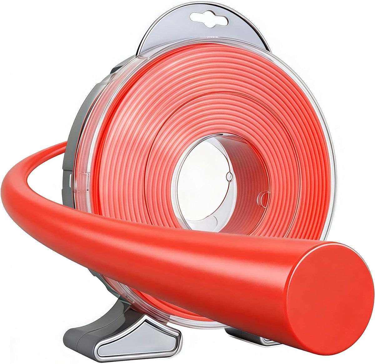 Trimmerdraad oranje 126 m 2 mm - Duurzaam en flexibel voor efficiënt grasmaaien en tuinonderhoud