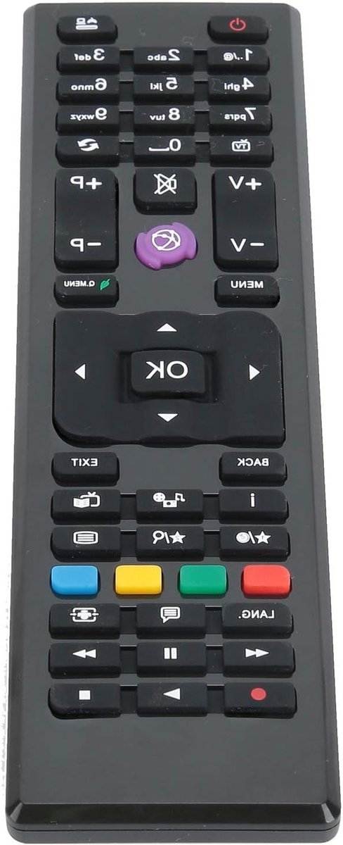TV Afstandsbediening voor LED Televisies Compatibel met Telefunken TE22275B35TXG en TE32182B301C10