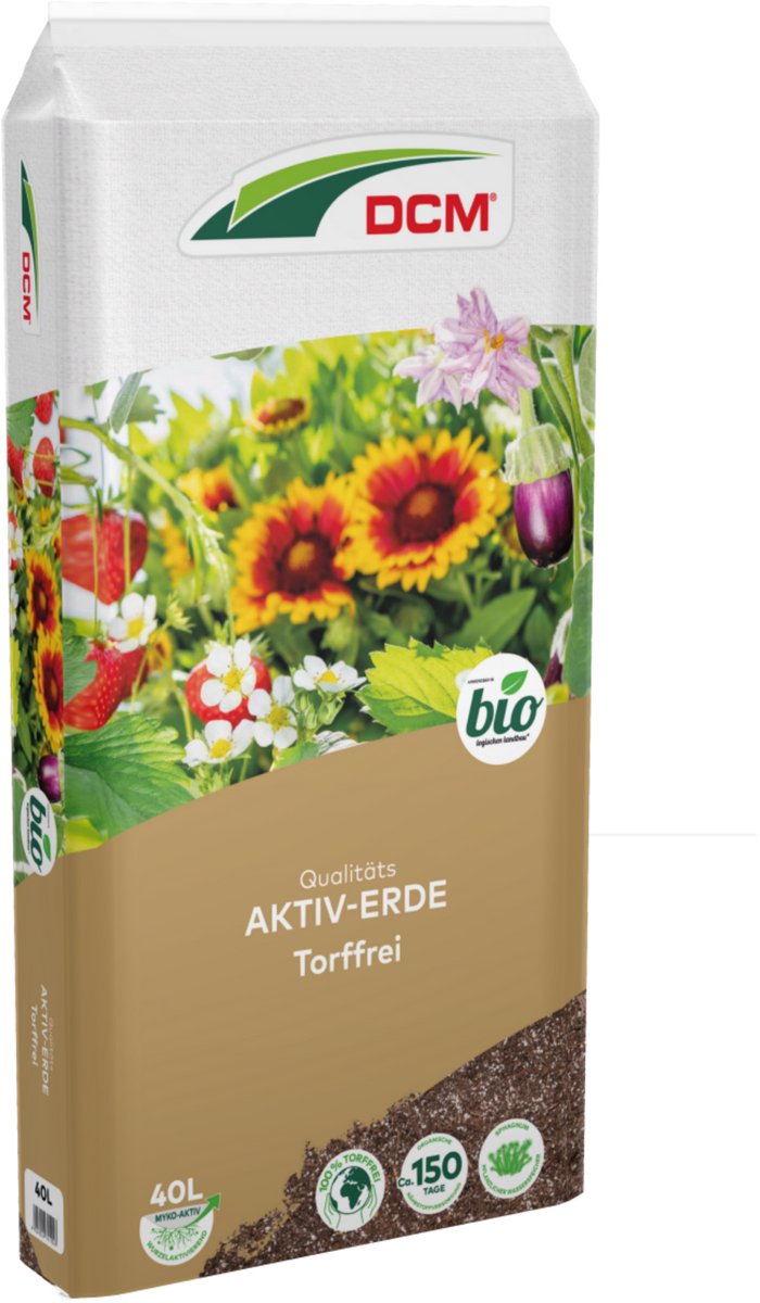 CUXIN DCM | Tuin Actieve Grond Turfvrij | 40 liter