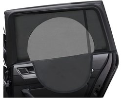 Store_9 - Auto-zonwering voor kinderen - UV-bescherming - Zwart - Universele zonnekleppen - Geschikt voor de meeste voertuigen - 2 stuks