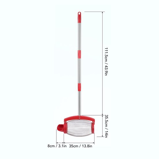 Store_7 - Notenverzamelaar - Notenoogster - Arbeidsbesparend - Lange steel - Pecannotenplukker - Geschikt voor tuin - Walnotenverzamelaar — afbeelding 4