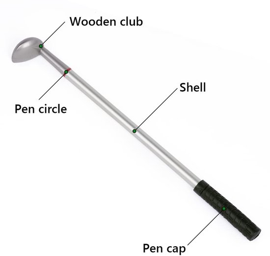 Store_8 - Golf pen-set - Golfstiften - Grappig fidget-speelgoed - Mini-desktopspellen - Cadeau voor mannen - Geschikt voor volwassenen — afbeelding 4