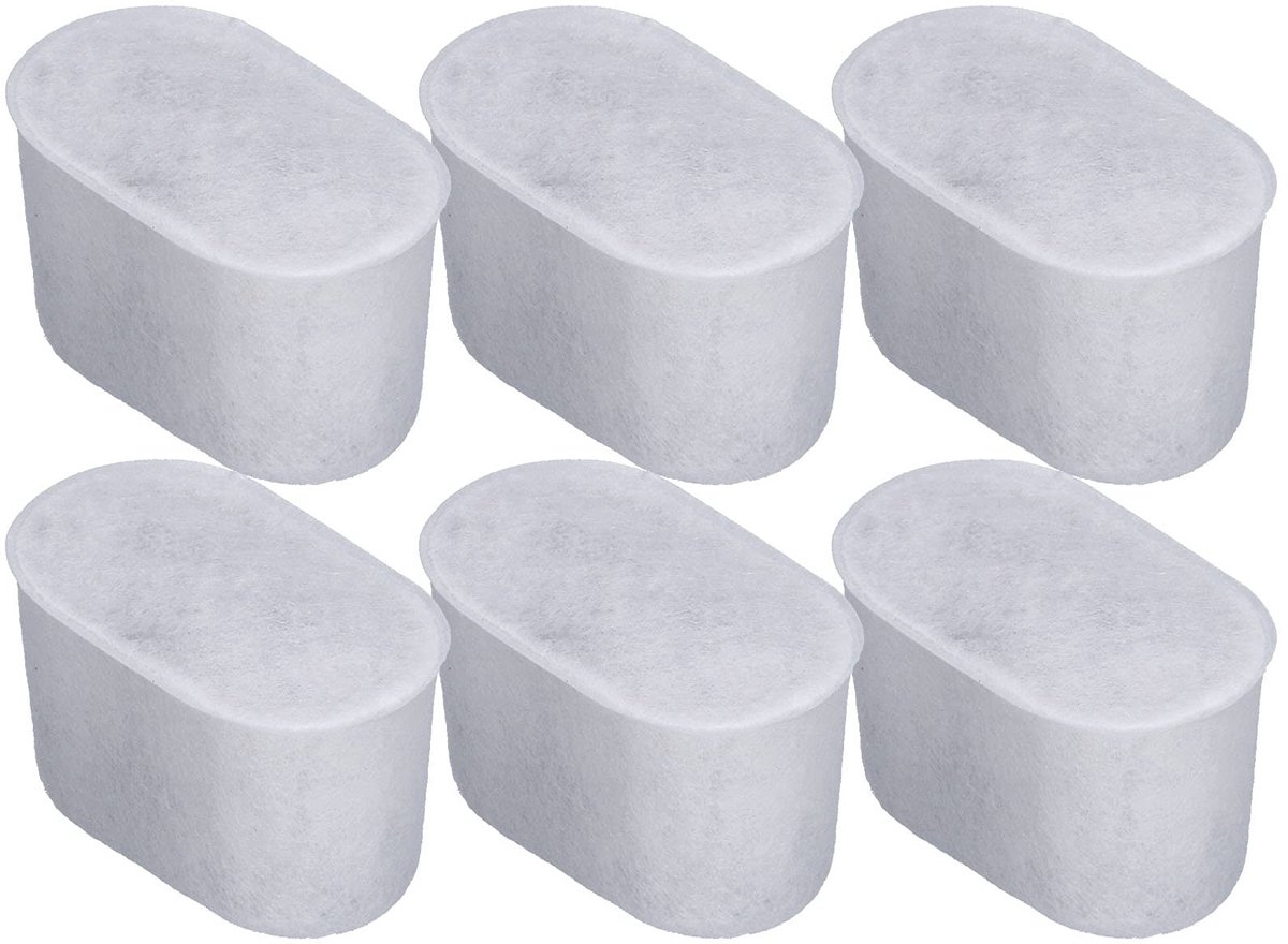 Allecto - Waterfilter - Actieve Koolstof - 6 Stuks voor Koffiemachine - Ideaal voor Koffieliefhebbers - Sage Barista Express - Verbetert Smaak en A..