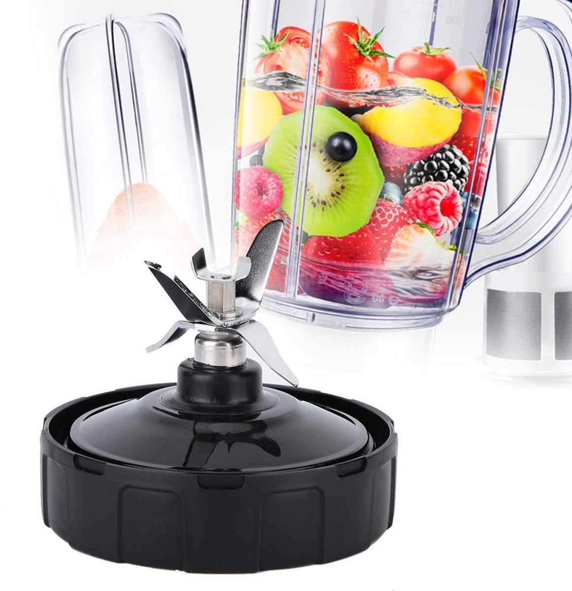 Allecto - Lower Leaf Valves - Blender Onderdelen - Herbruikbaar - Vervangingsonderdelen Blender - Geschikt voor Nutri Ninja – foto 4
