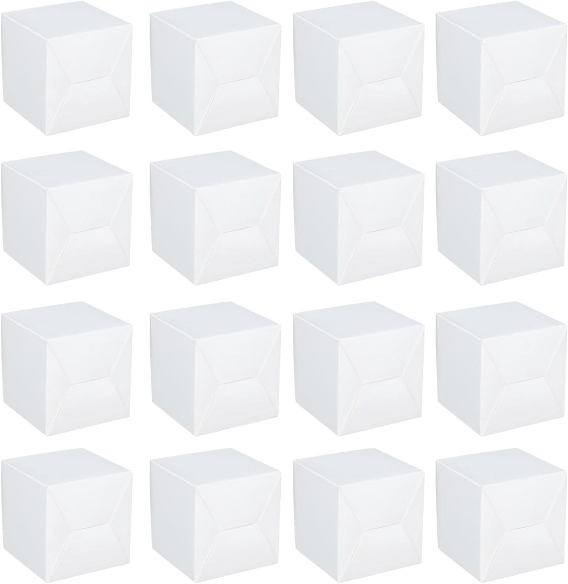 Kraft Papieren Cadeauboxen - 50 Stuks, Eenvoudig Te Monteren, Perfect Voor Verjaardagen, Bruiloften en Feestjes