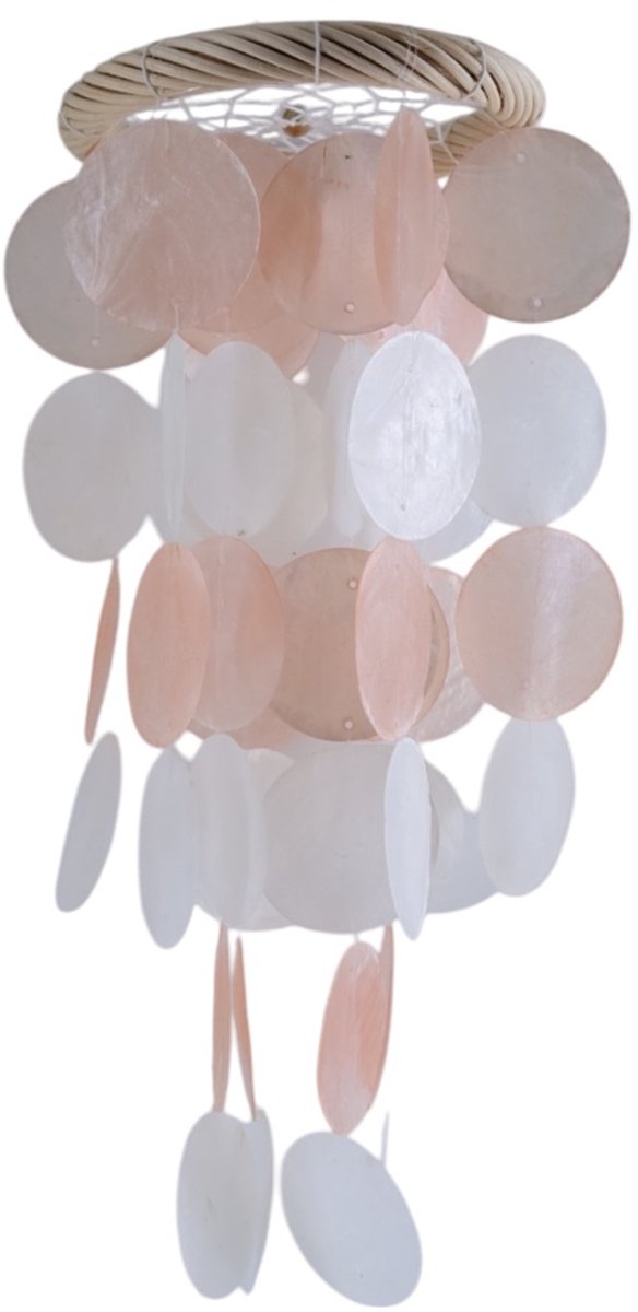 Chimne Capiz Dia. 12cm - Salmon Natural
