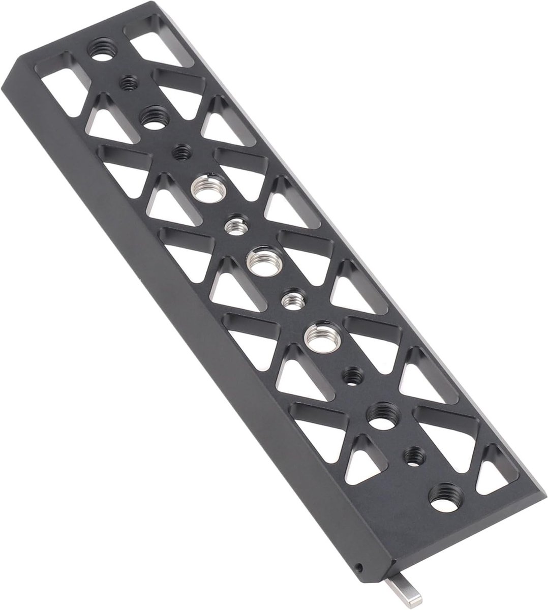 Dovetail Bridge Plate Quick Release Tripod Basisplaat voor Tilta Camera Cage met 1/4"-20 & 3/8"-16 Bevestigingsschroeven voor Stabiliteit en Flexibiliteit