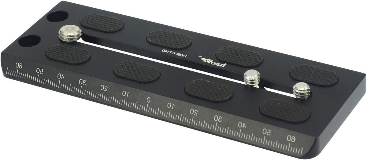 Quick Release Plate 53mm Breed voor Cartoni Focus 8S en Focus HD Statiefkop - Stabiel, Duurzaam en Geschikt voor Professionele Fotografie