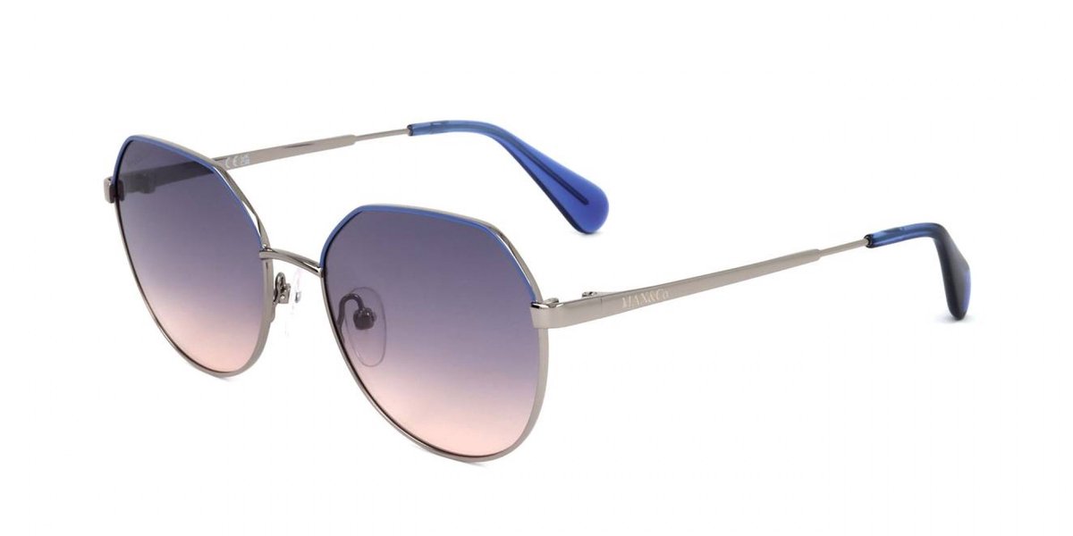 Max&co. MO0060 Shiny light ruthenium 52/17/140 WOMAN Zonnebrillen