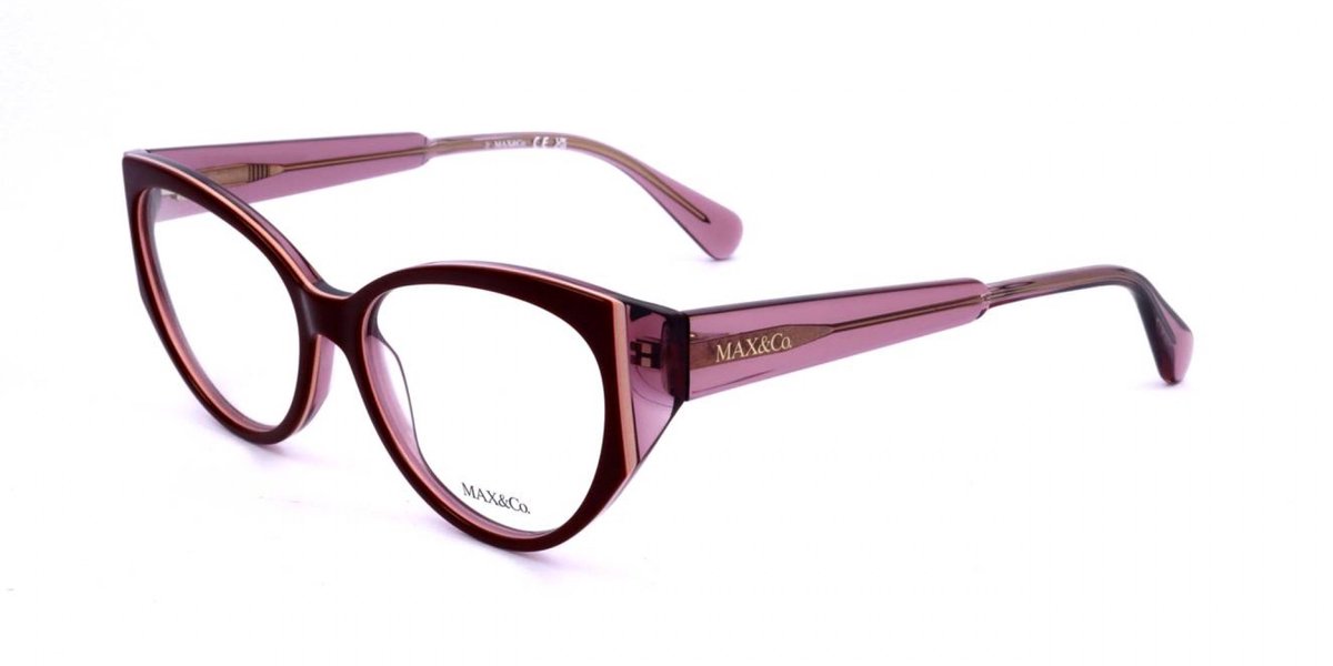 Max&co. MO5058 Bordeaux 53/15/140 WOMAN Brilmonturen