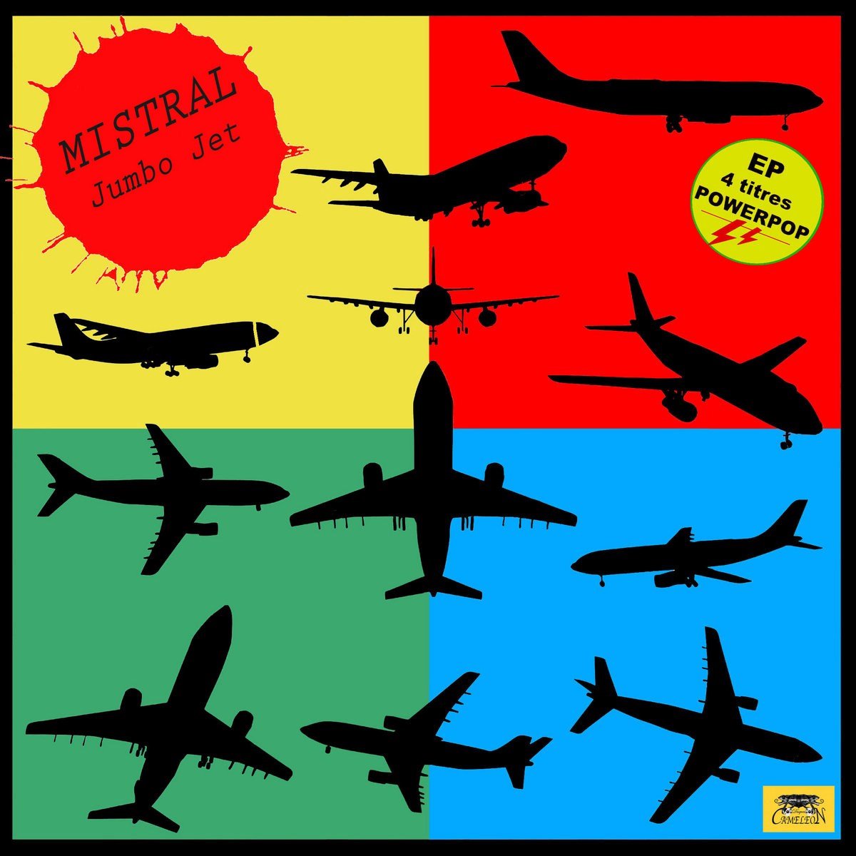 Mistral - Jumbo Jet / Télés / Arrête Ton Blabla / Danse Du Singe (7" Single)