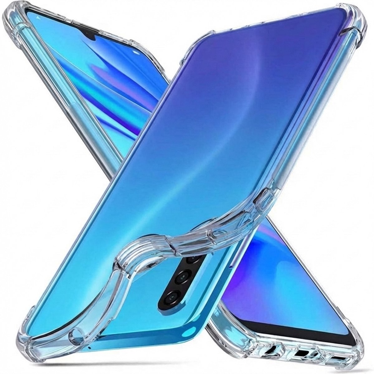 imoshion Hoesje - Geschikt voor Huawei P30 Lite - Shockproof Case - Transparant