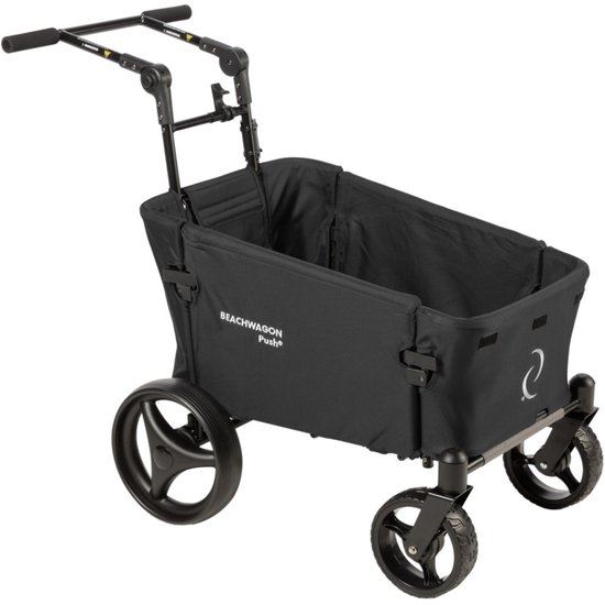 Beachwagon PUSH® Opvouwbare bolderkar - Donkerzwart van Beachwagon — afbeelding 2