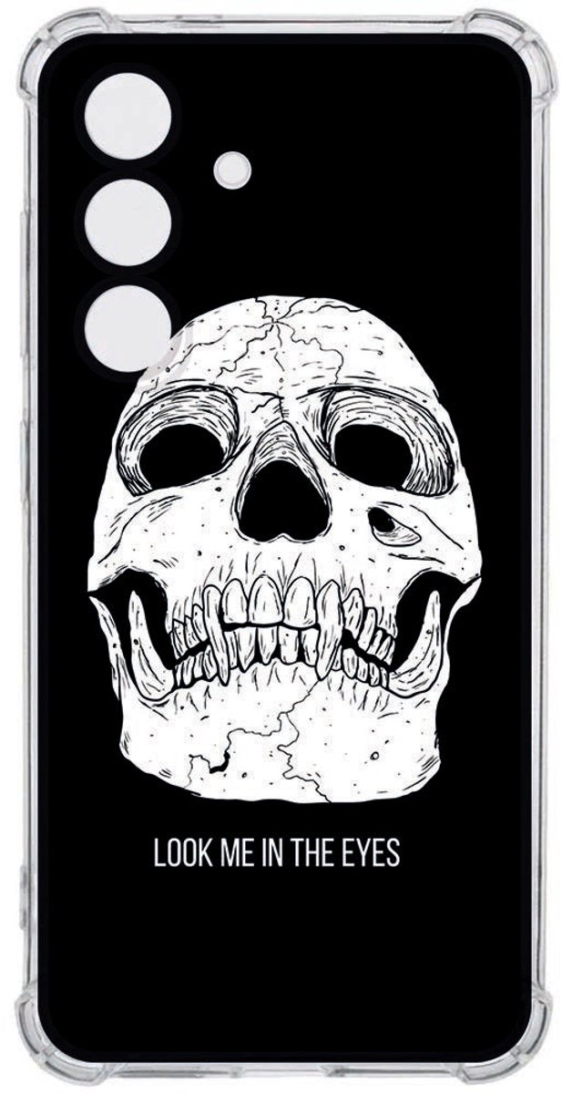 Flexibele back cover Samsung Galaxy S26 Plus Skull Eyes Shockproof