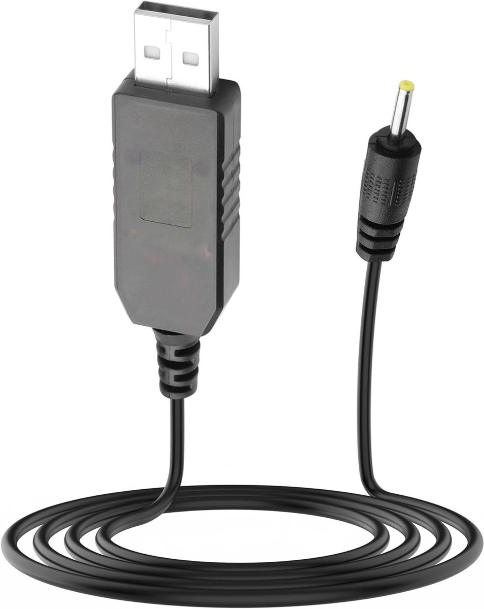 USB Oplaadkabel 2.3V 100cm Type 5513 5516 voor Braun Scheerapparaten en Trimmers, Geschikt voor MGK3321, MGK3335, MGK3010, MGK3020, BT3020, BT3021, BT3410, BT3421