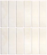 YONO Plaktegels - Zelfklevende Tegels Keuken en Badkamer - Tegelstickers - 29x22,9 cm - Waterdicht en Hittebestendig - 5 Stuks - Creme