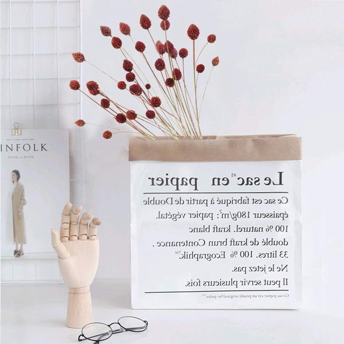 30 Stuks Natuurlijke Gedroogde Bloemen voor Decoraties, Boeketten en DIY Projecten voor Herfstdecoratie in Huis en Op Balkon