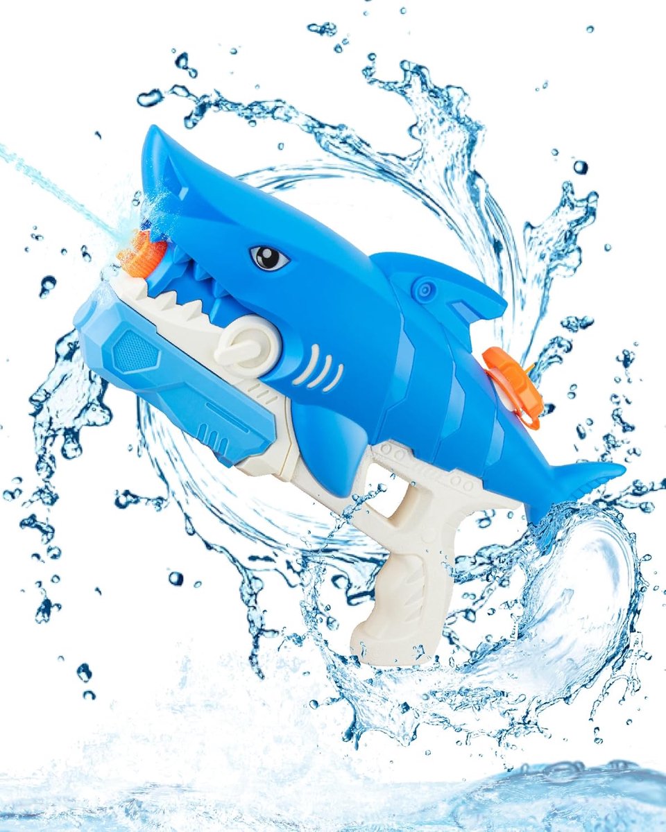 Waterpistool Kinderen - van 6-12 Jaar - Waterpistooltjes Klein - Watergeweer - Waterblaster - Watergevecht - Buitenspeelgoed - Zomerspeelgoed - Waterspeelgoed - 640 ml - Blauw - van Imperatoris