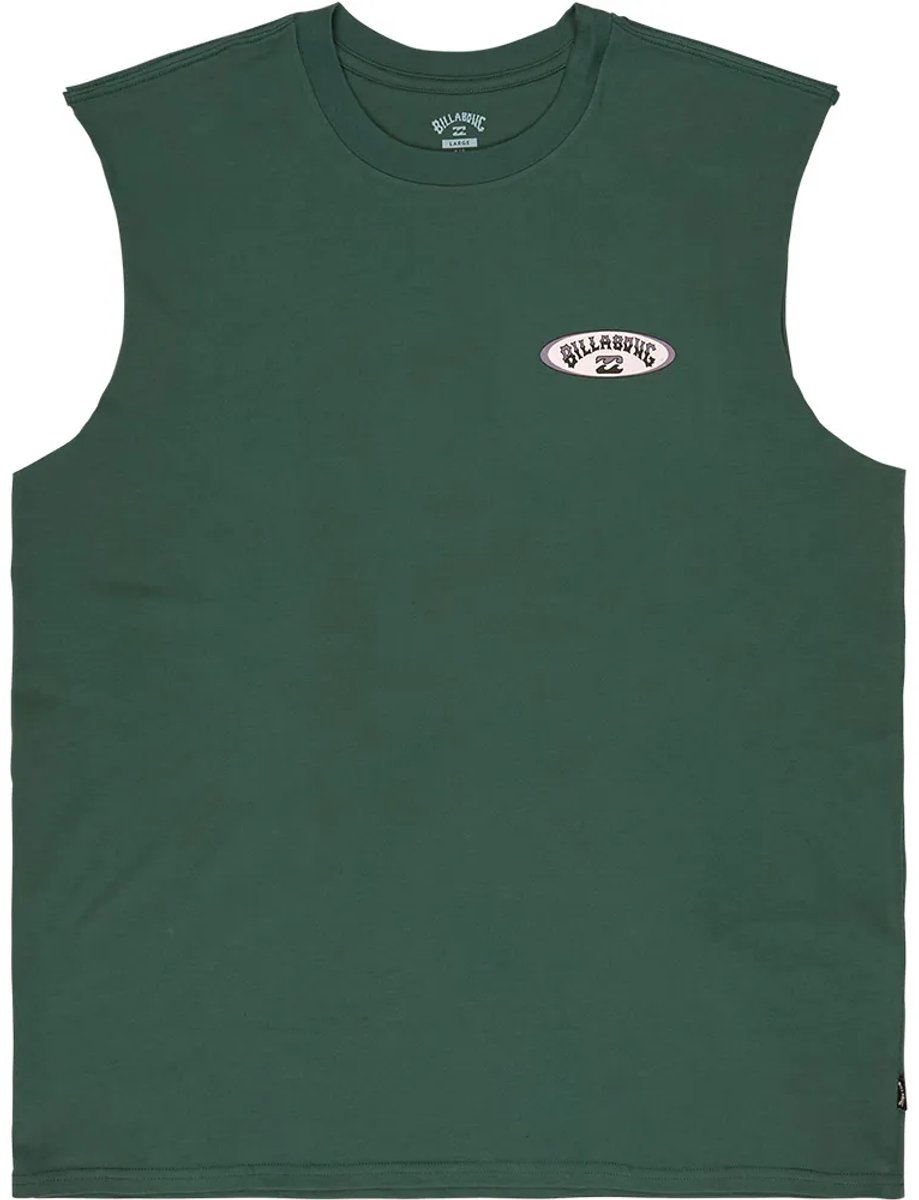 Billabong Re Issue Mouwloos T-shirt M Man Groen