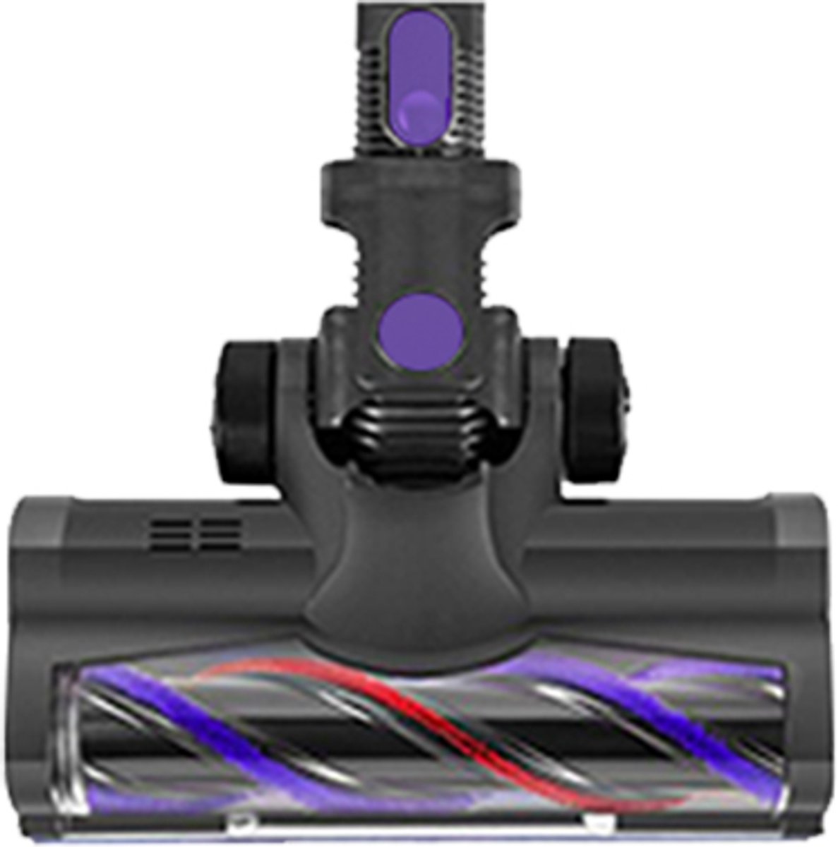 Fukstern Stofzuigermond – Turbo Vloerborstel met 4 LED Lampen – Parketborstel – Gemotoriseerde Roterende Borstel