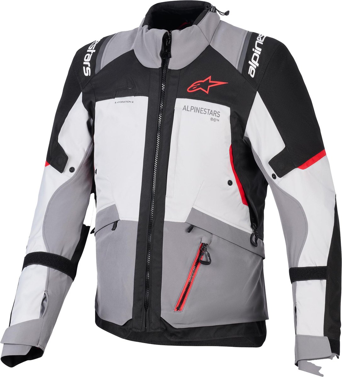 Alpinestars Andes V4 Drystar waterdichte motorfiets textieljas - Maat XXL -