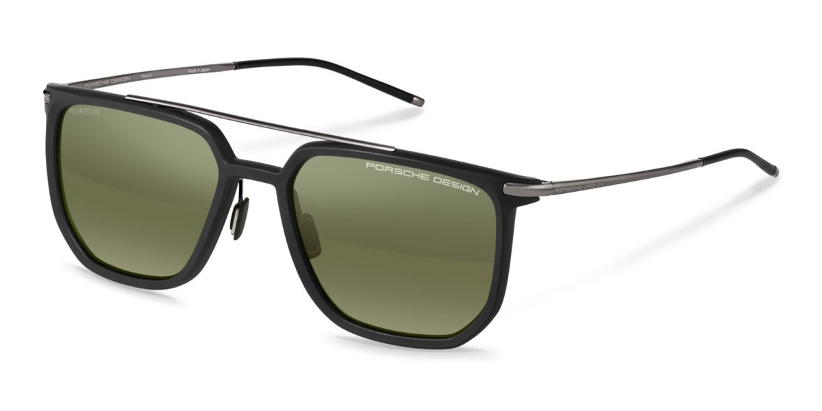 Porsche Design P8992 Black, dark grey 56/19/145 MAN Zonnebrillen