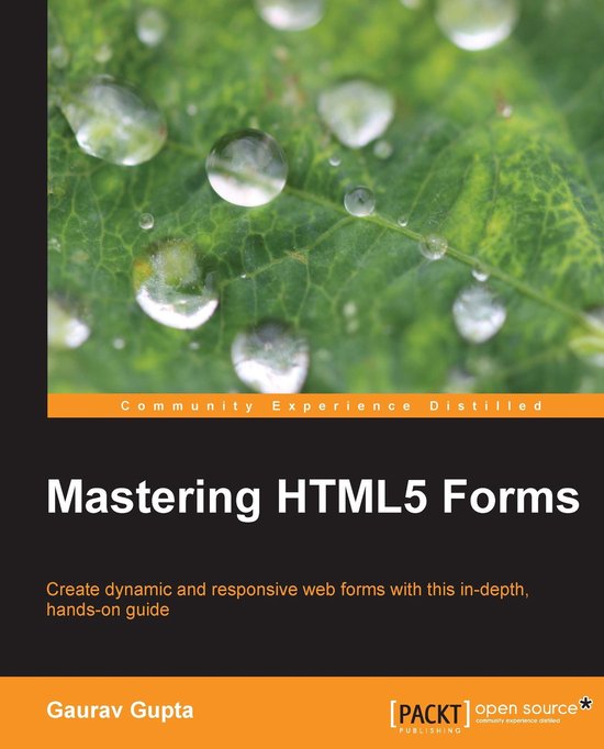 Mastering HTML5 Forms - cover