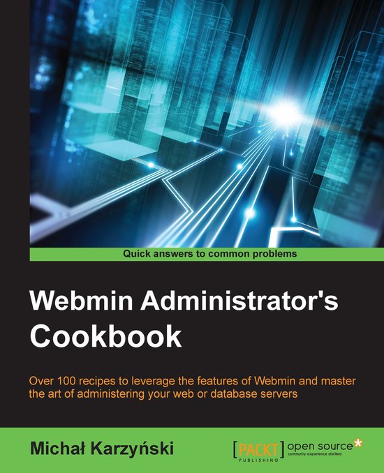 Webmin Administrator's Cookbook - cover