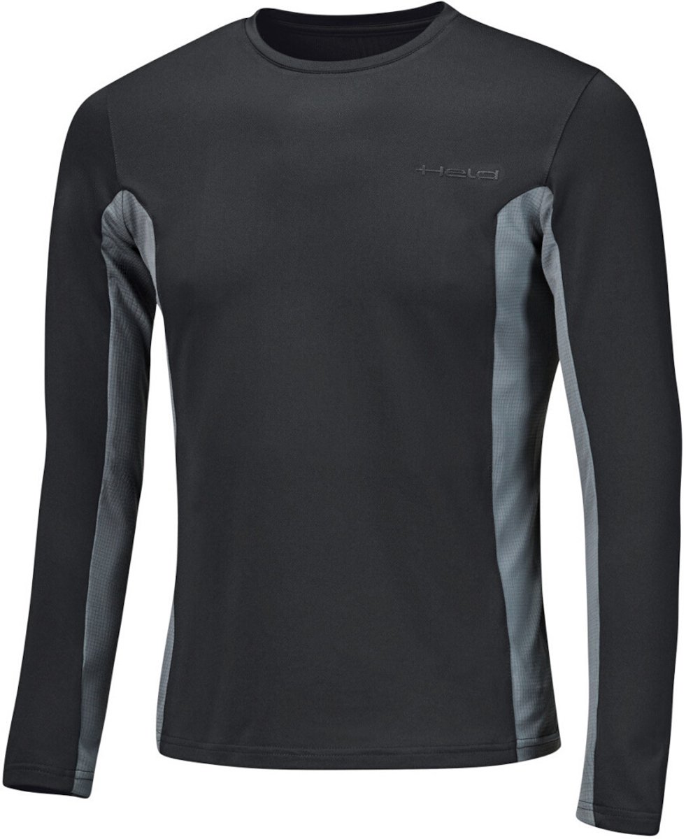 Held Cool Layer Dames Zwart Grijs Long Sleeve Functional Shirt - Shirts