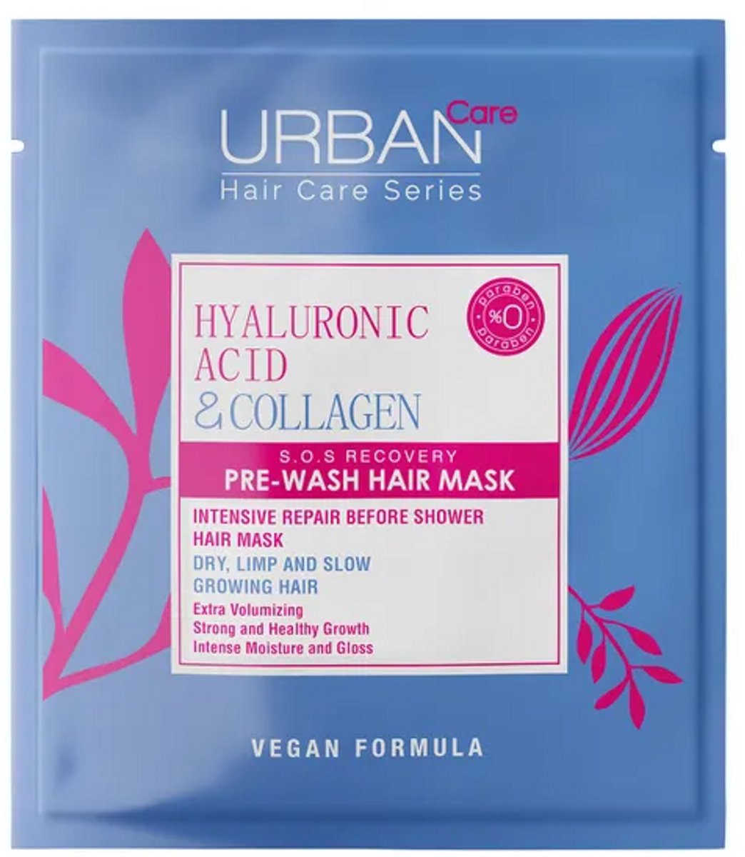 Urban Care - Hyaluronic Acid & Collagen Night Mask - 230 ml
