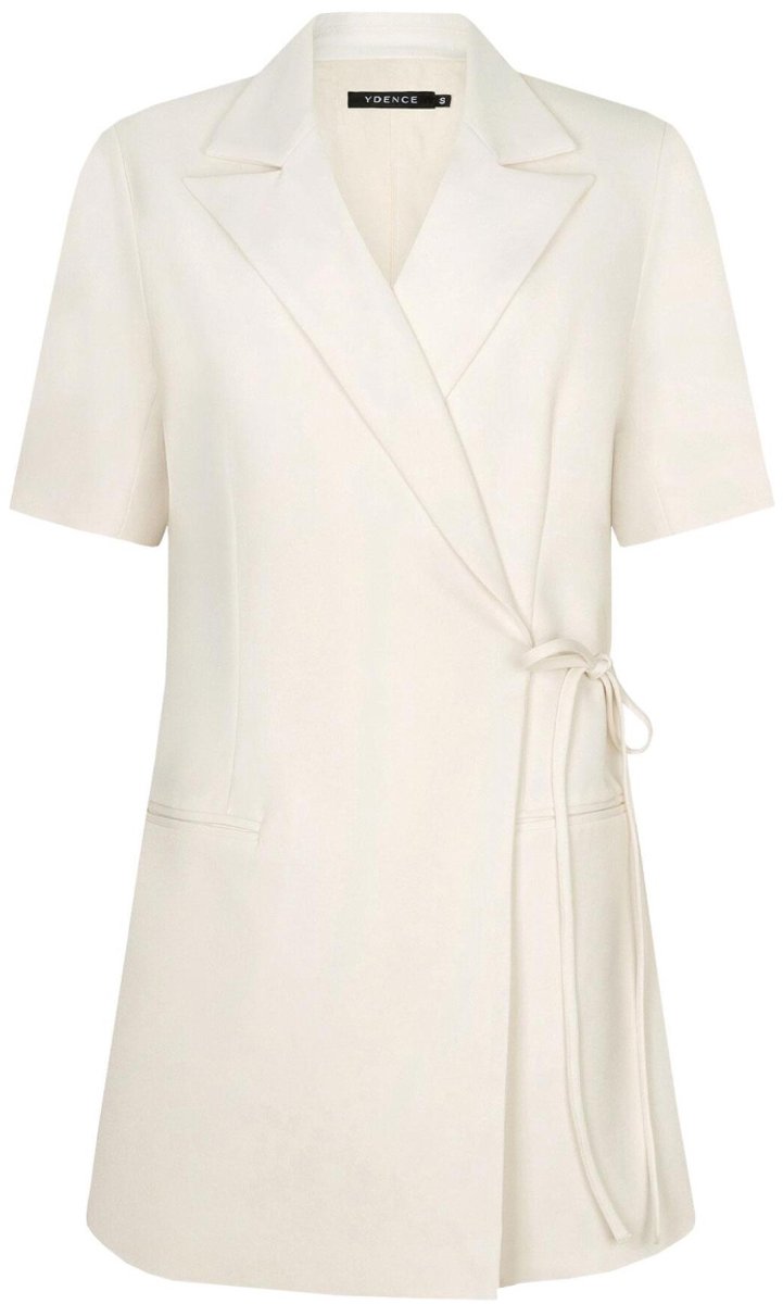 Ydence Dress Hazel Dames - Jurk - Gebroken wit - Maat XL