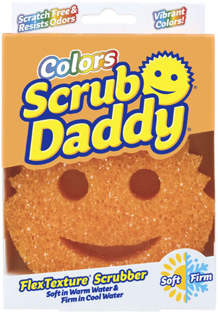 Scrub Daddy Colors | spons oranje