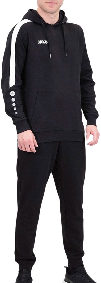 Jako Power Sweater Met Kap Heren - Zwart | Maat: L