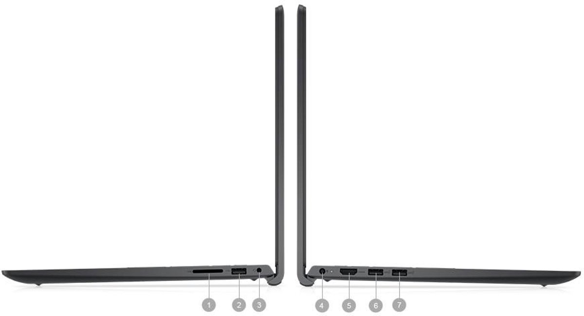 Dell Inspiron 15 (3511) Laptop – 15.6 inch Full HD, Intel Core i3-1115G4, 4GB RAM, 128GB SSD, UK QWERTY toetsenbord, Windows 10/11 — afbeelding 3