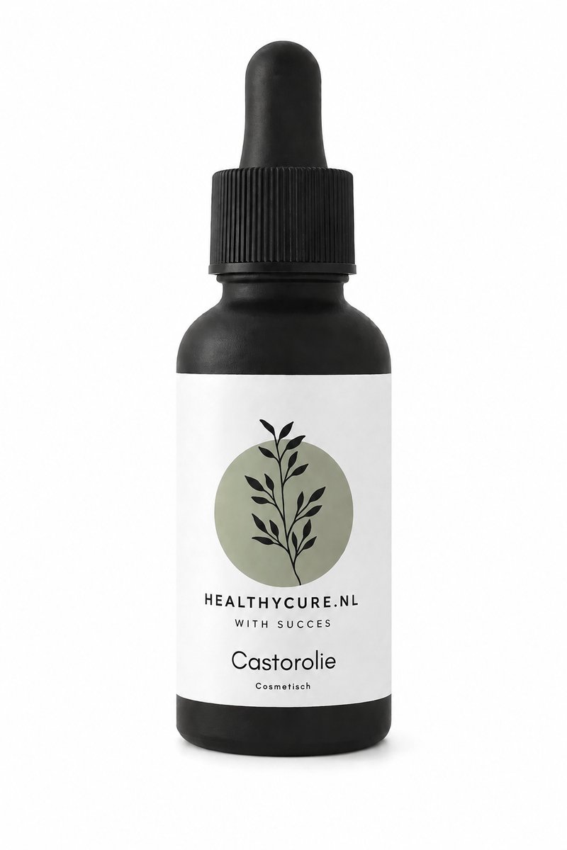 Healthycure.nl Castorolie – 50 ml – 100% Puur – Voor Haar & Huid