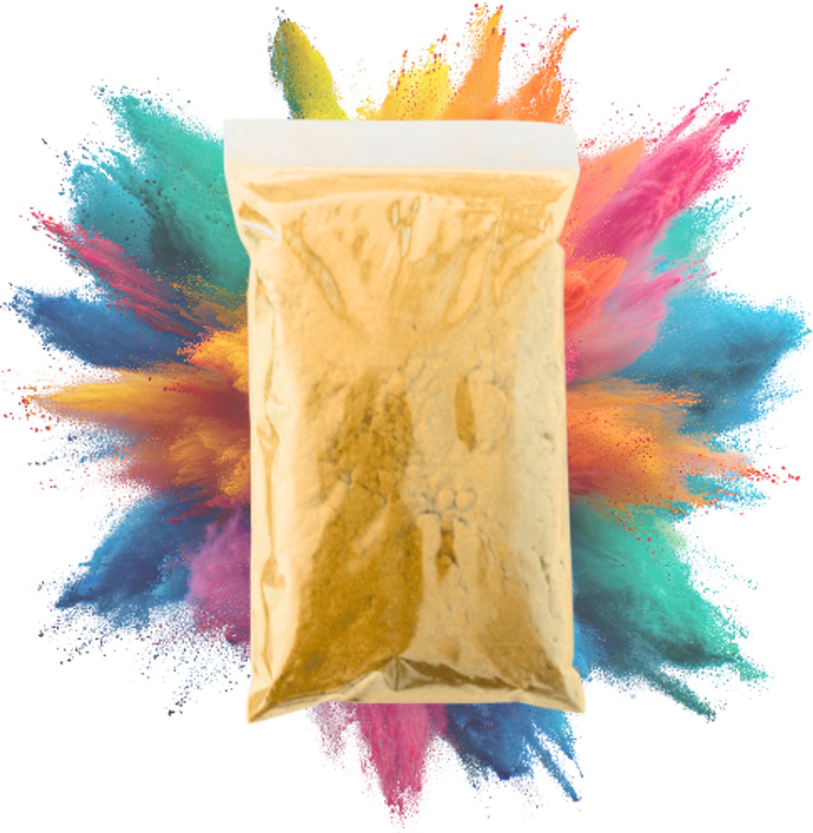 Flocking vezels Curry 500 gram | Flock poeder - Dashboard flocking - Modelbouw - SFX