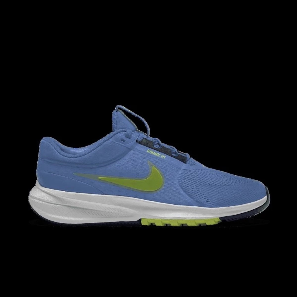 Nike Star Runner 5 GS University /Volt- Void Blauw