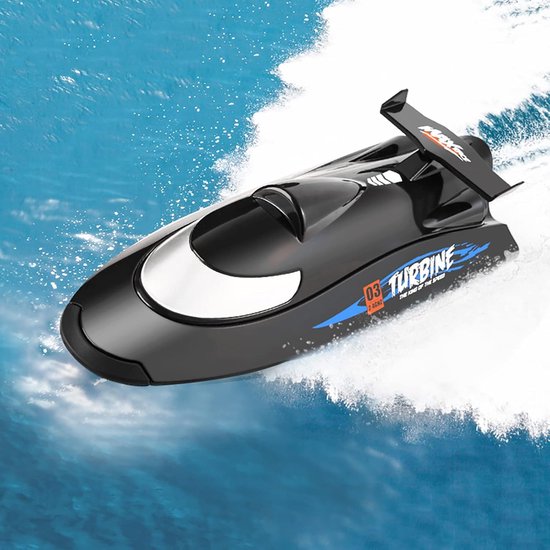 RC Speed Boot - Afstandsbediening Boot - Waterpret - Straalaandrijving - 33.3cm - Oranje — afbeelding 3