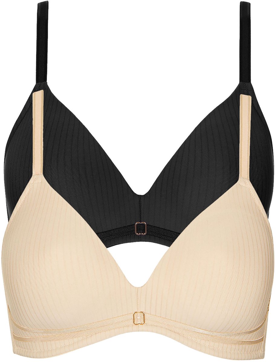2-pack cup BH zonder beugel Laura