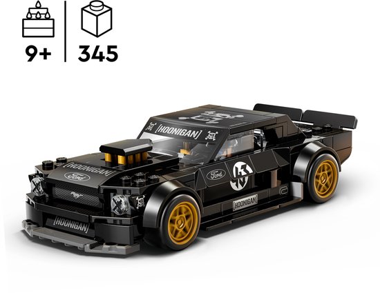 LEGO Speed Champions Ken Blocks '65 Ford Mustang Hoonicorn V1 Auto Bouwpakket voor Kinderen 77262